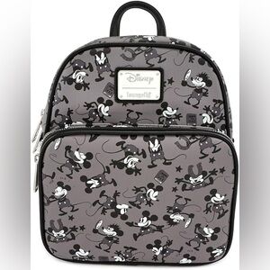 Limited Edition Loungefly x Disney Mickey Mouse Plane Crazy Mini Backpack